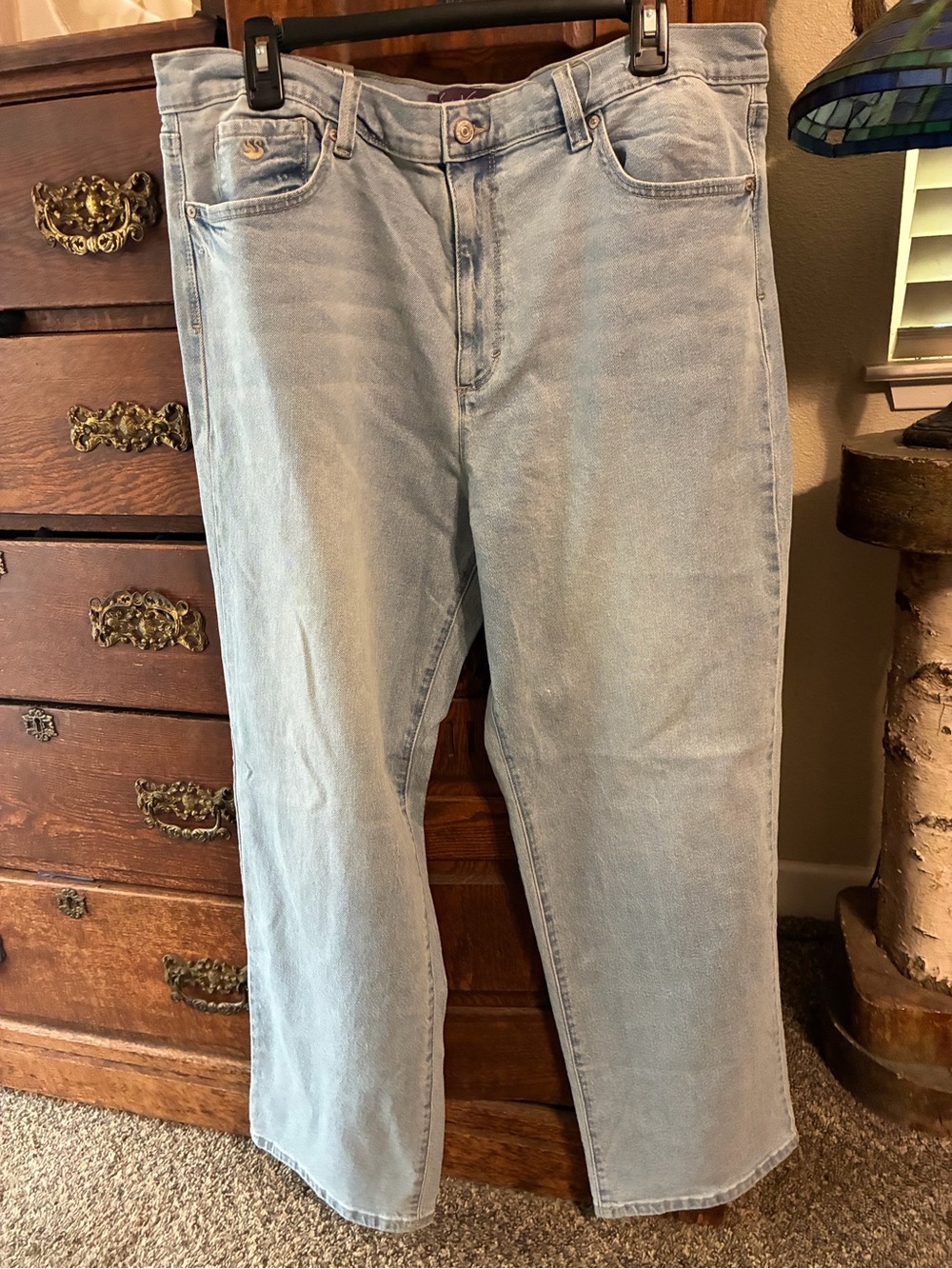 Gloria Vanderbilt Light Blue Straight Leg Jeans